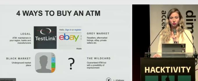 Video - How to buy an ATM - Hacktivity 2017